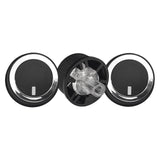 Maxbell 3Pcs AC Temperature Control Knob 84793085 Replacement Black Accessory