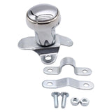 Maxbell Chrome Steering Wheel Spinner Suicide Knob for Cars Vehicles Accessory