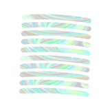 Maxbell Car Wheel Hub Reflective Sticker Exterior Decoration Safety for Cycling 10Pcs