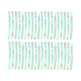 Maxbell Car Wheel Hub Reflective Sticker Exterior Decoration Safety for Cycling 44Pcs