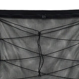 Maxbell Double Layer Car Ceiling Storage Net Adjustable for Towels Tent SUV Black 70cmx50cm