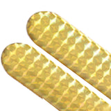 Maxbell 2 Pieces Car Reflective Sticker Auto Reflector Stickers for Pickup Yellow