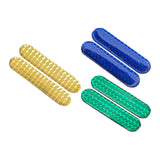 Maxbell 2 Pieces Car Reflective Sticker Auto Reflector Stickers for Pickup Yellow