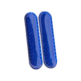 Maxbell 2 Pieces Car Reflective Sticker Auto Reflector Stickers for Pickup Blue