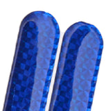 Maxbell 2 Pieces Car Reflective Sticker Auto Reflector Stickers for Pickup Blue
