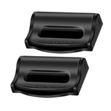 Maxbell Car Automobile Seat Safety Belt Clip Stopper Adjuster Comfortable Durable Black