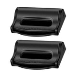 Maxbell Car Automobile Seat Safety Belt Clip Stopper Adjuster Comfortable Durable Black