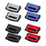 Maxbell Car Automobile Seat Safety Belt Clip Stopper Adjuster Comfortable Durable Black