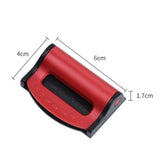 Maxbell Car Automobile Seat Safety Belt Clip Stopper Adjuster Comfortable Durable Red