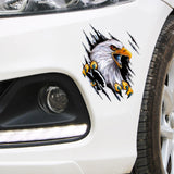 Maxbell Eagle Car Sticker Decals Simulation Cartoon for Bumpers Motorcycle Right