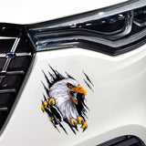 Maxbell Eagle Car Sticker Decals Simulation Cartoon for Bumpers Motorcycle Right