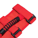 Maxbell Roll Bar Grab Handles Grip Handle for CJ YJ TJ JK JKU JL JLU Red
