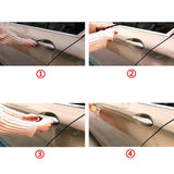 Maxbell 4x Auto Exterior Door Handle Cover Trim Decoration for BMW 5 F10