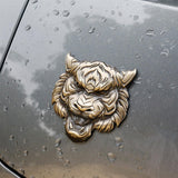 Maxbell Tiger Face Auto Sticker Decal Metal Universal for Side Truck Vehicles