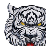Maxbell Tiger Metal Sticker for tiger Face Shape for Motocycle Car Laptop