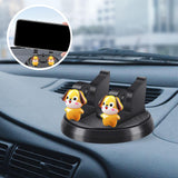 Maxbell 2 in 1 Temporary Parking Card Number Plate Car Phone Holder for Parking Style B