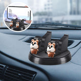 Maxbell 2 in 1 Temporary Parking Card Number Plate Car Phone Holder for Parking Style C