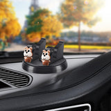 Maxbell 2 in 1 Temporary Parking Card Number Plate Car Phone Holder for Parking Style C
