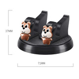 Maxbell 2 in 1 Temporary Parking Card Number Plate Car Phone Holder for Parking Style C