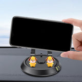 Maxbell 2 in 1 Temporary Parking Card Number Plate Car Phone Holder for Parking Style E