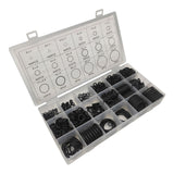 Maxbell O Ring Gasket Kit with Storage Box Rubber for Car Auto Vehicle Repair