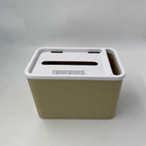 Maxbell Car Armrest Storage box Cup Holder car Storage for Coffee Beige Yellow