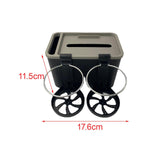 Maxbell Car Armrest Storage box Cup Holder car Storage for Coffee Black