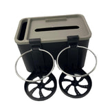 Maxbell Car Armrest Storage box Cup Holder car Storage for Coffee Black