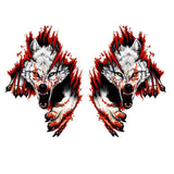 Maxbell wolf 3D Car Sticker Decorative Vehicle for Walls Auto Truck Right