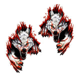 Maxbell wolf 3D Car Sticker Decorative Vehicle for Walls Auto Truck Right