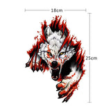 Maxbell wolf 3D Car Sticker Decorative Vehicle for Walls Auto Truck Right