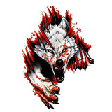 Maxbell wolf 3D Car Sticker Decorative Vehicle for Walls Auto Truck Left