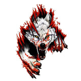 Maxbell wolf 3D Car Sticker Decorative Vehicle for Walls Auto Truck Left