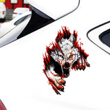 Maxbell wolf 3D Car Sticker Decorative Vehicle for Walls Auto Truck Left
