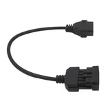 Maxbell OBDII Extension Cable Extend Cord Replaces for 10Pin to OBD OBDII 16Pin