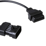 Maxbell OBDII Extension Cable Extend Cord Replaces for 10Pin to OBD OBDII 16Pin
