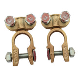 Maxbell 2Pcs Battery Terminals Connector Clamps Accessories for Car RV Boat