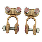 Maxbell 2Pcs Battery Terminals Connector Clamps Accessories for Car RV Boat