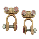 Maxbell 2Pcs Battery Terminals Connector Clamps Accessories for Car RV Boat