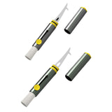 Maxbell Car Detailing Cleaning Brush Window Breaker Multipurpose for Buttons Gray