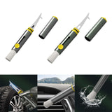 Maxbell Car Detailing Cleaning Brush Window Breaker Multipurpose for Buttons Gray
