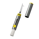 Maxbell Car Detailing Cleaning Brush Window Breaker Multipurpose for Buttons Gray
