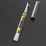 Maxbell Car Detailing Cleaning Brush Window Breaker Multipurpose for Buttons Gray