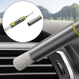 Maxbell Car Detailing Cleaning Brush Window Breaker Multipurpose for Buttons Gray