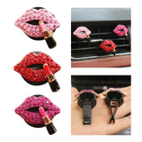 Maxbell Car Vent Clip Fashion for Auto Interior Decoration Accessory Parts Pink