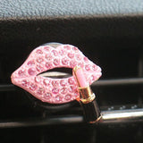 Maxbell Car Vent Clip Fashion for Auto Interior Decoration Accessory Parts Pink