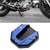 Maxbell Motorcycle Kickstand Supporting Pad Universal Durable Spare Parts Premium Blue