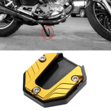 Maxbell Motorcycle Kickstand Supporting Pad Universal Durable Spare Parts Premium Golden