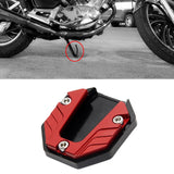 Maxbell Motorcycle Kickstand Supporting Pad Universal Durable Spare Parts Premium Red