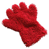 Maxbell Wash Mitts Premium for Car Cleaning Interior Exterior Red